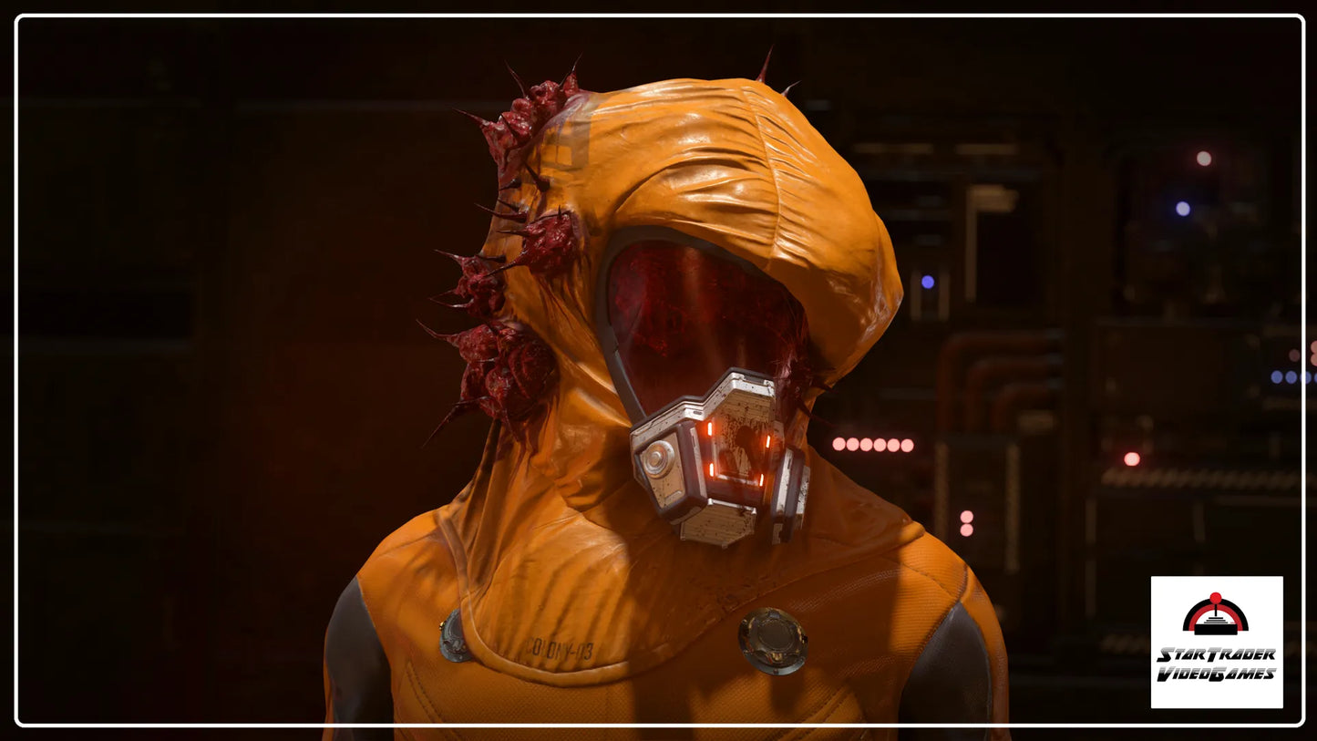 Star Citizen Lost Plague Helmet Explosive Orange