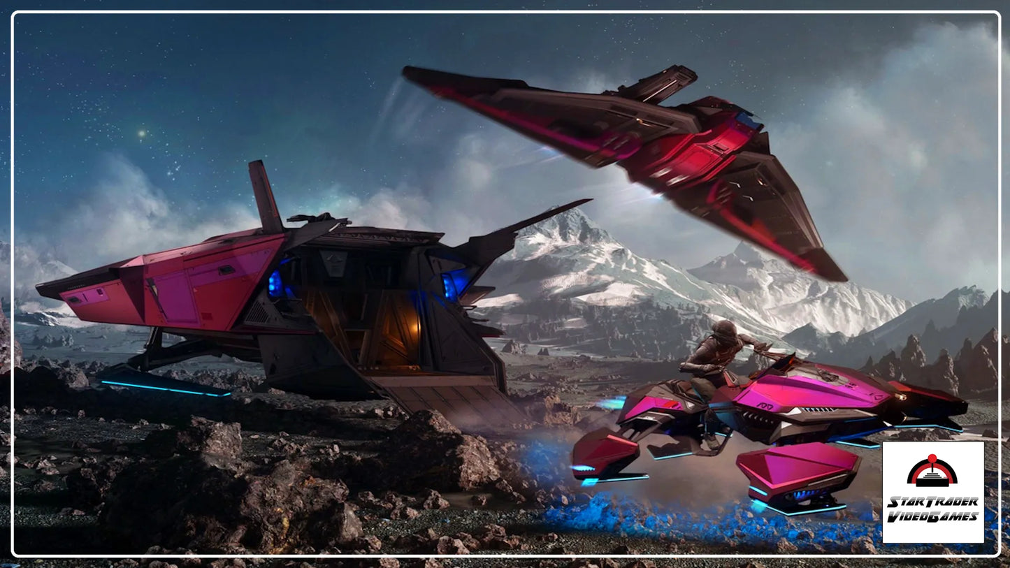 Star Citizen Lovestruck Paint Pack x3 for Ares, Nomad, and HoverQuad