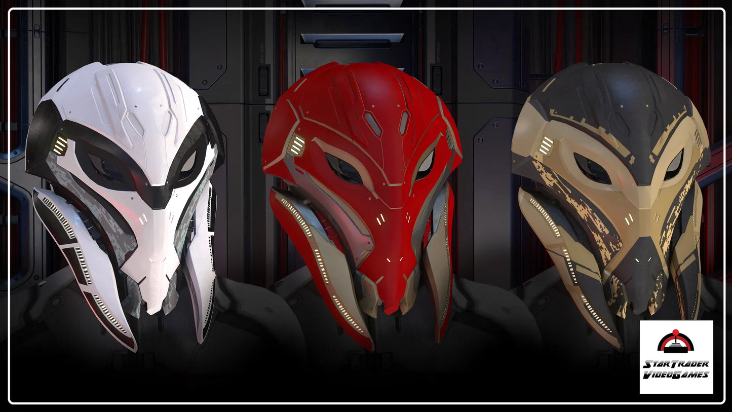 Star Citizen Mandible Helmets Collection Pack x3 with Firestrike, Sandcrawler, and Snowfly helmets
