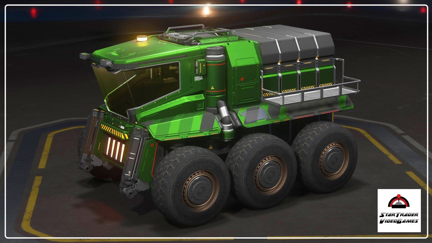Star Citizen Mule Ghoulish Green Paint
