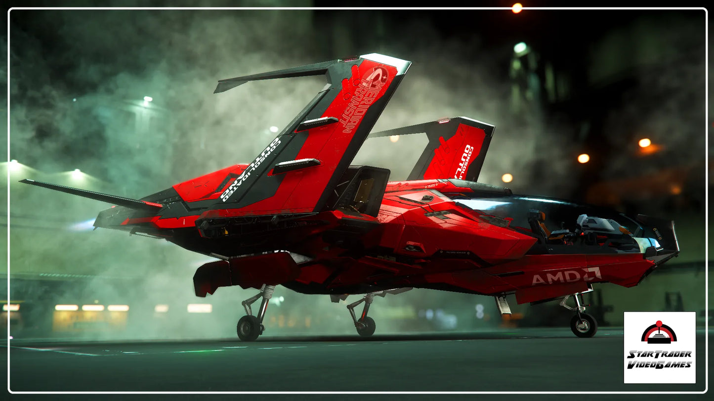 Star Citizen Mustang Omega AMD Edition racing ship game package