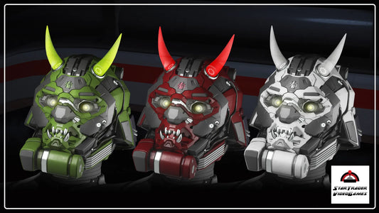 Star Citizen Neoni Helmets Pack x3 with Jami, Onna, and Tengubi helmets