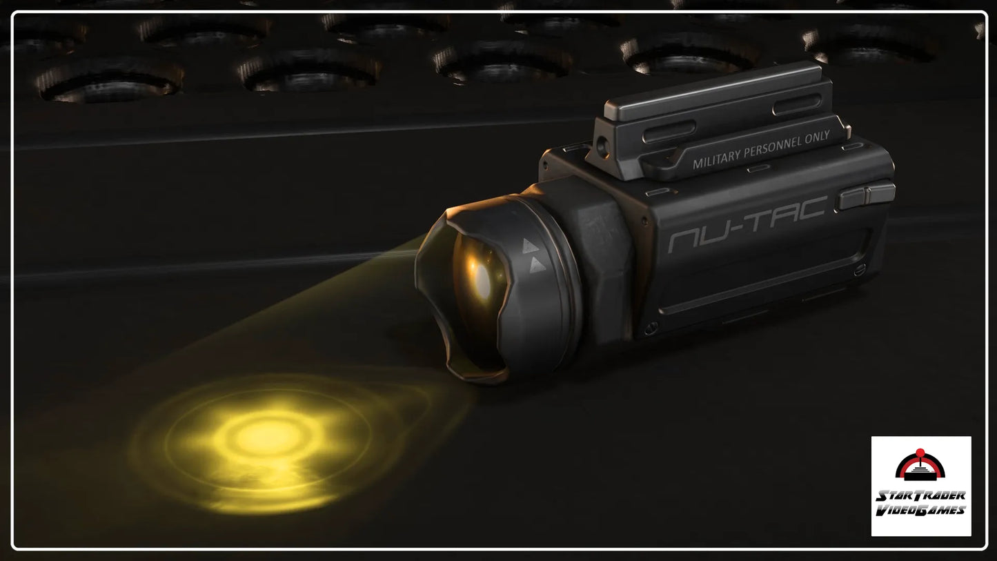Star Citizen NV-TAC FieldLite Yellow tactical underbarrel flashlight