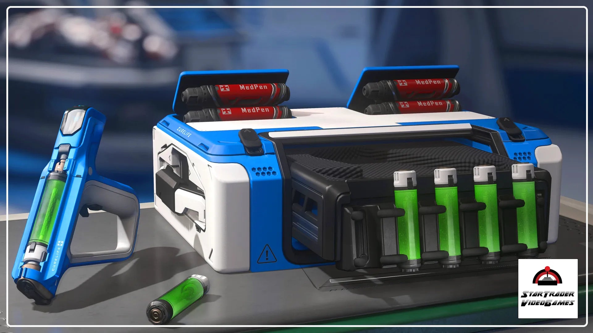 Star Citizen CureLife Medical Set with ParaMed Cyanosis Medical Device and Field Medic Kit