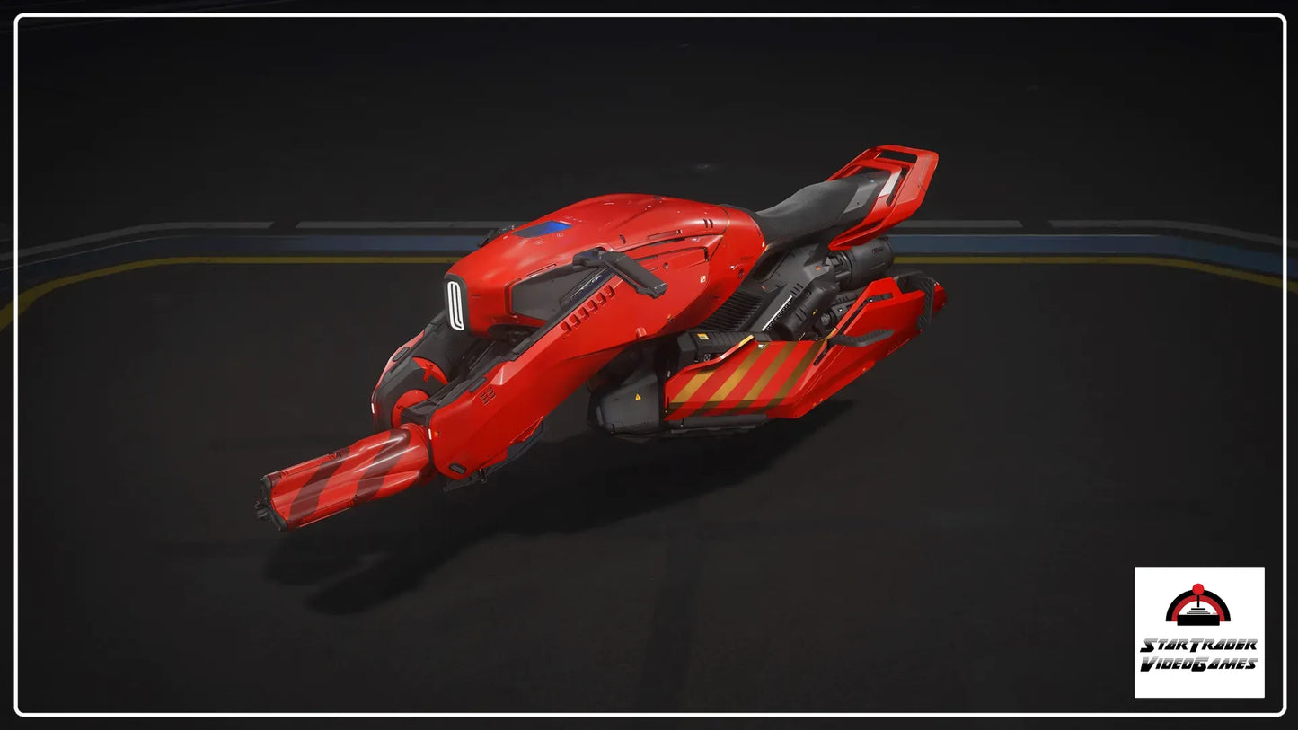 Star Citizen Pulse Auspicious Red Paint