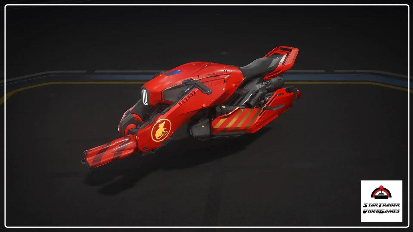 Star Citizen Pulse Auspicious Red Rat Paint