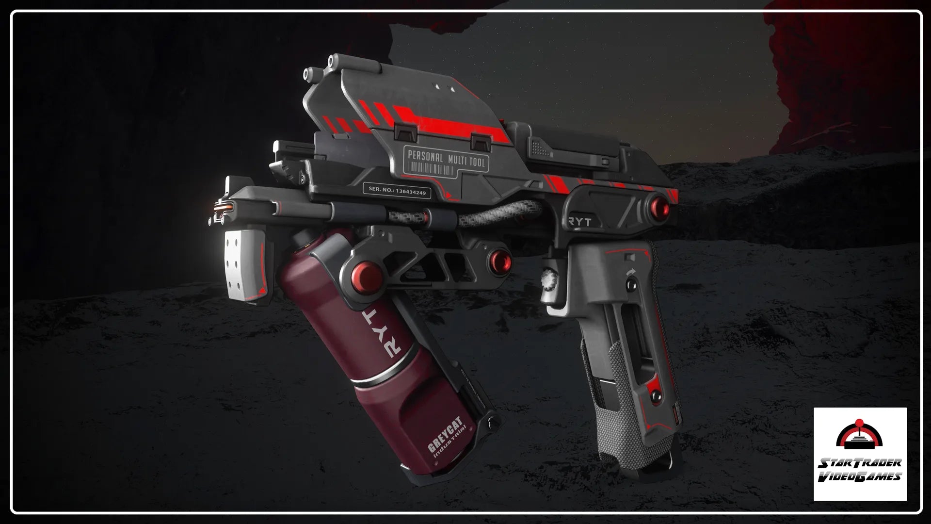 Star Citizen Pyro RYT Multi-Tool Black Cherry