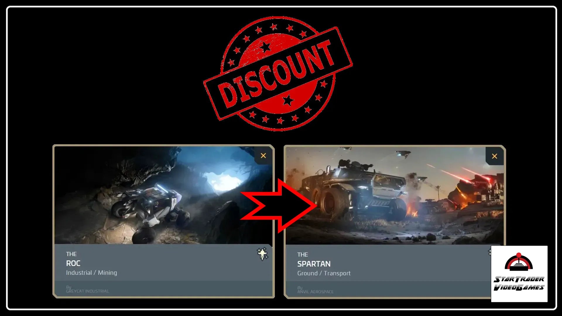 Star Citizen ROC to Spartan ship upgrade CCU