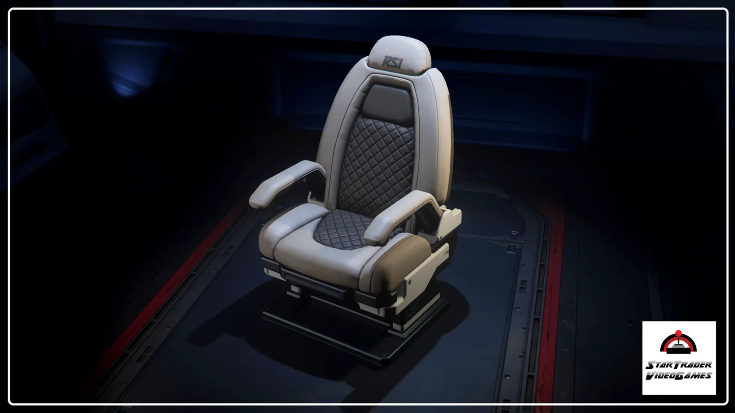 Star Citizen RSI Accent Chair inspired by the RSI Constellation Phoenix interior