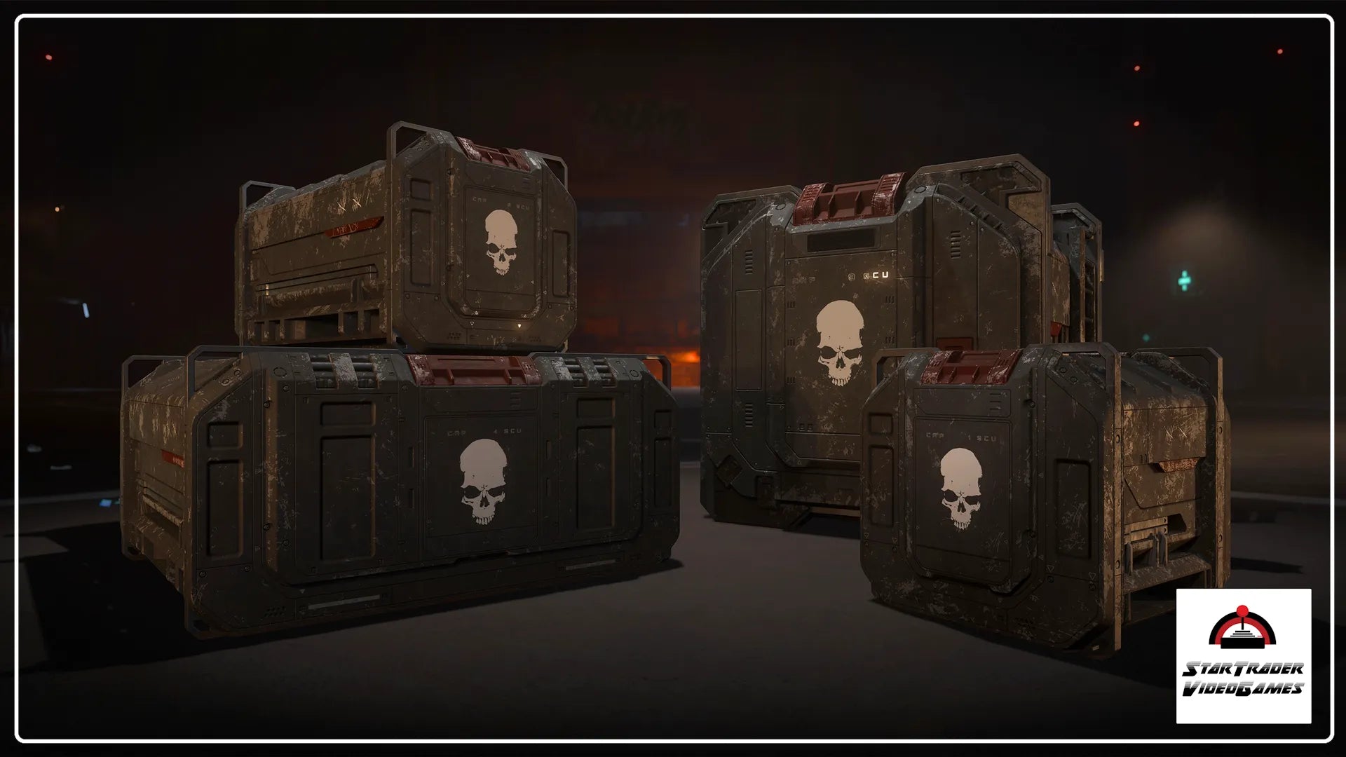 Star Citizen Salvaged Skull SCU Container