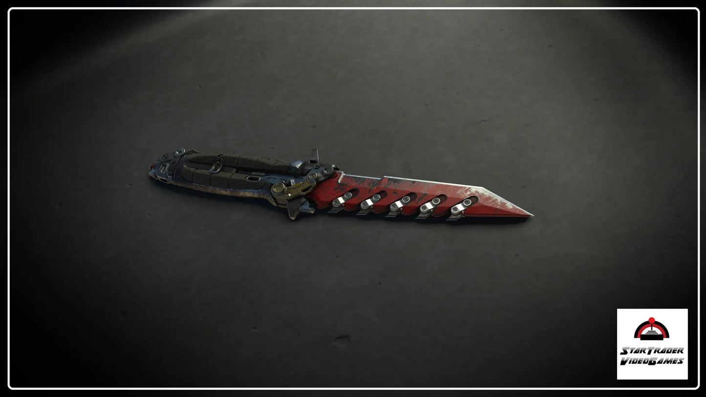 Star Citizen Sawtooth Combat Knife Bloodstone