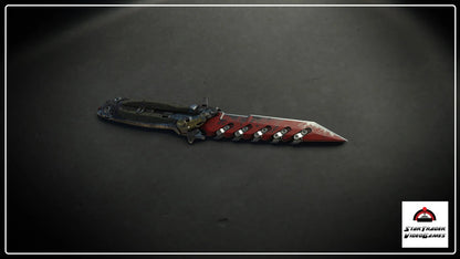 Star Citizen Sawtooth Combat Knife Bloodstone