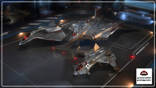 Star Citizen Solar Winds Paints Collection for Gladius, Avenger, and Vanguard