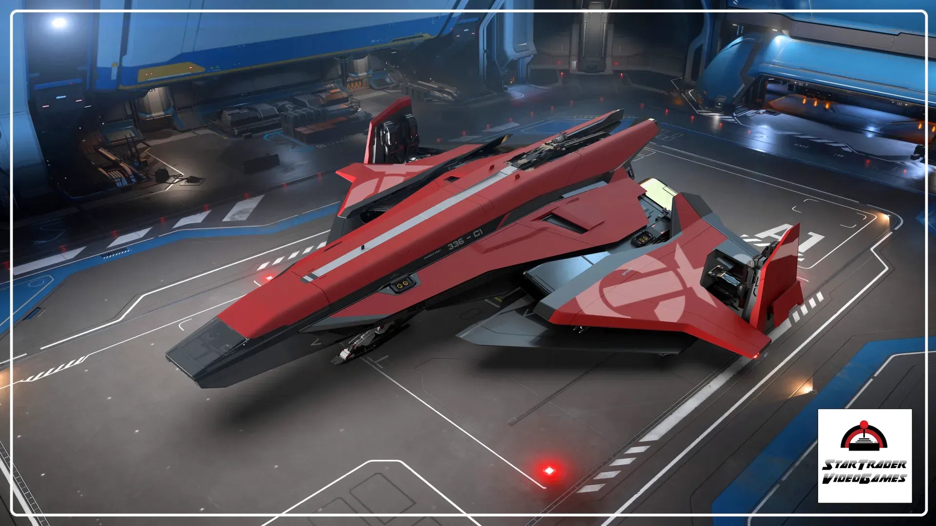 Star Citizen Spirit Crimson Paint