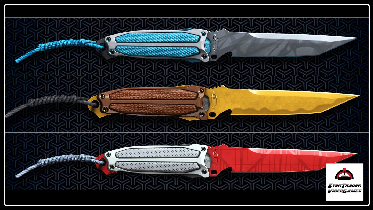 Star Citizen UltiFlex FSK-8 Combat Knives Collection with Bloodline, Ghost, and Mirage editions