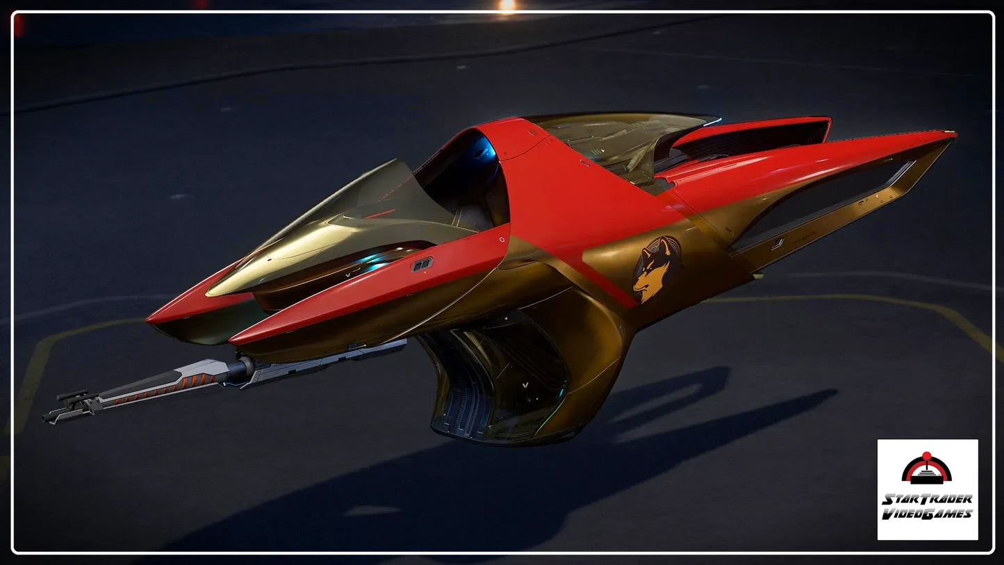 Star Citizen X1 2954 Auspicious Red Dog Livery