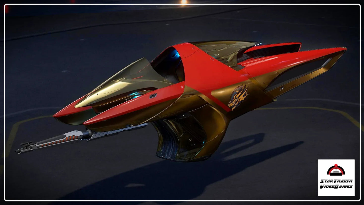 Star Citizen X1 2954 Auspicious Red Dragon Livery
