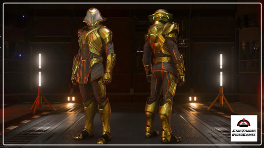 Xanthule flight suit and helmet set for Star Citizen