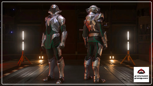 Xanthule Tahn flight suit and helmet set for Star Citizen